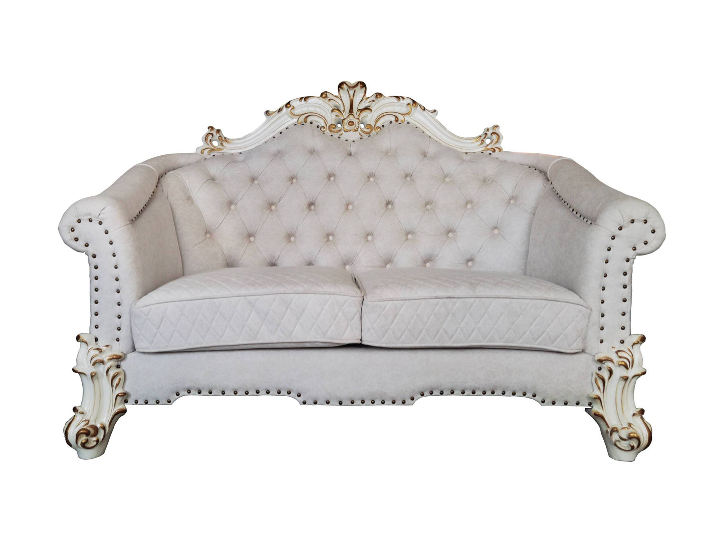 Vendom II Loveseat with 4 Pillows