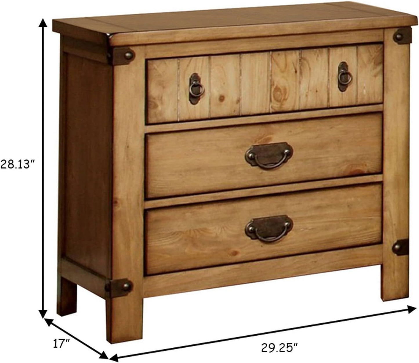 Boba Cottage Style Nightstand - Natural