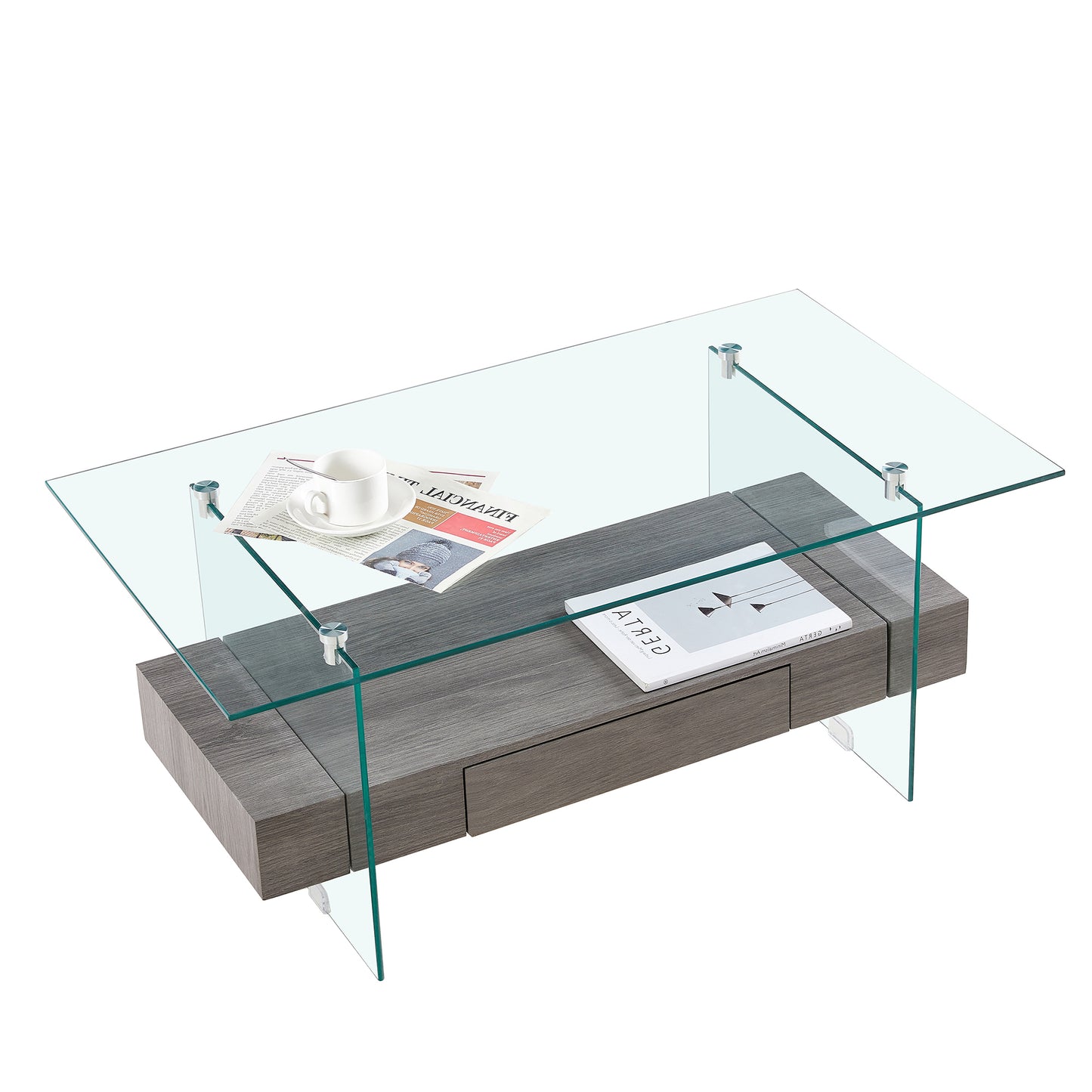 Float Tempered Glass Coffee Table