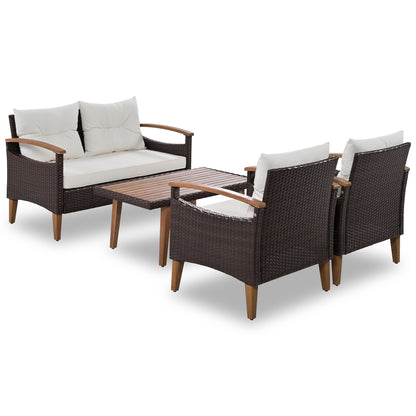 Eco Luxe Outdoor Living Seating Set