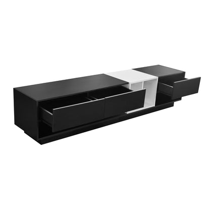 Moka Sleek TV Stand - Black