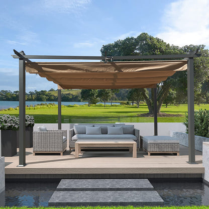 Oscar 13 x 10 ft Outdoor Retractable Pergola