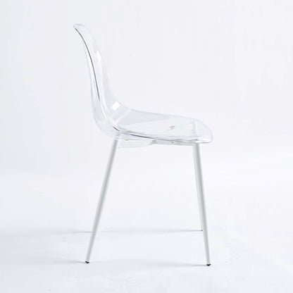 Burt Clear Dining Chairs (Set of 4)