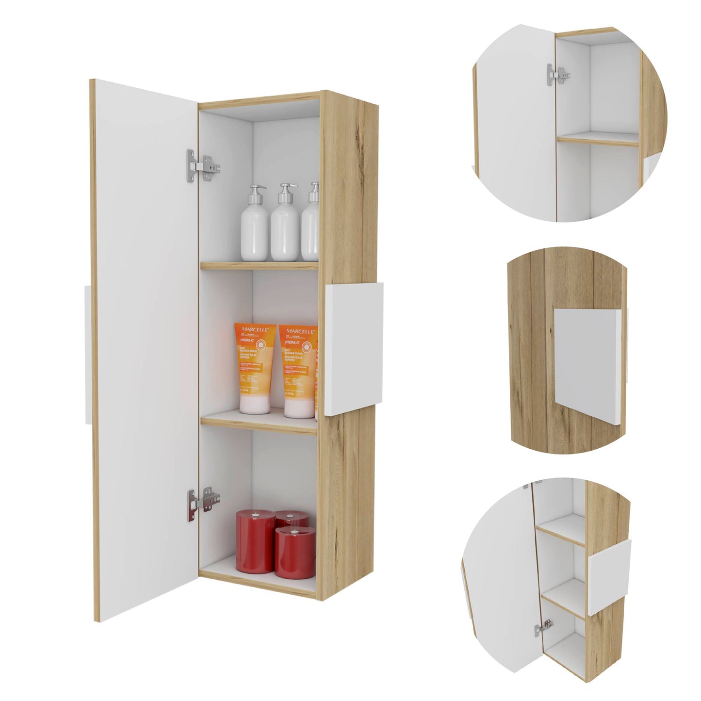 Bridgewater 3-Shelf Rectangle Medicine Cabinet