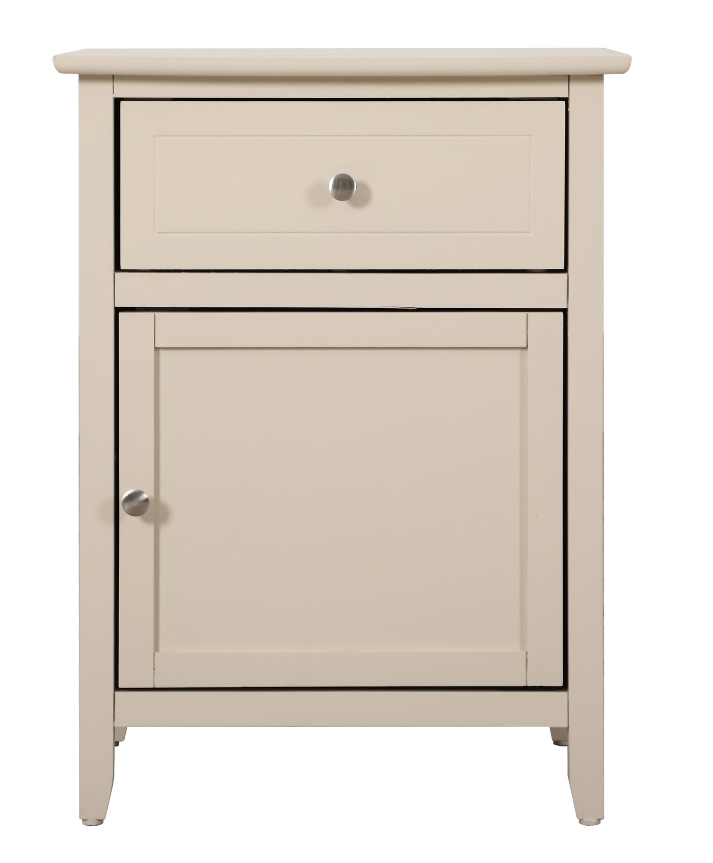 Izzy 1 Drawer 1 Door Nightstand - Beige