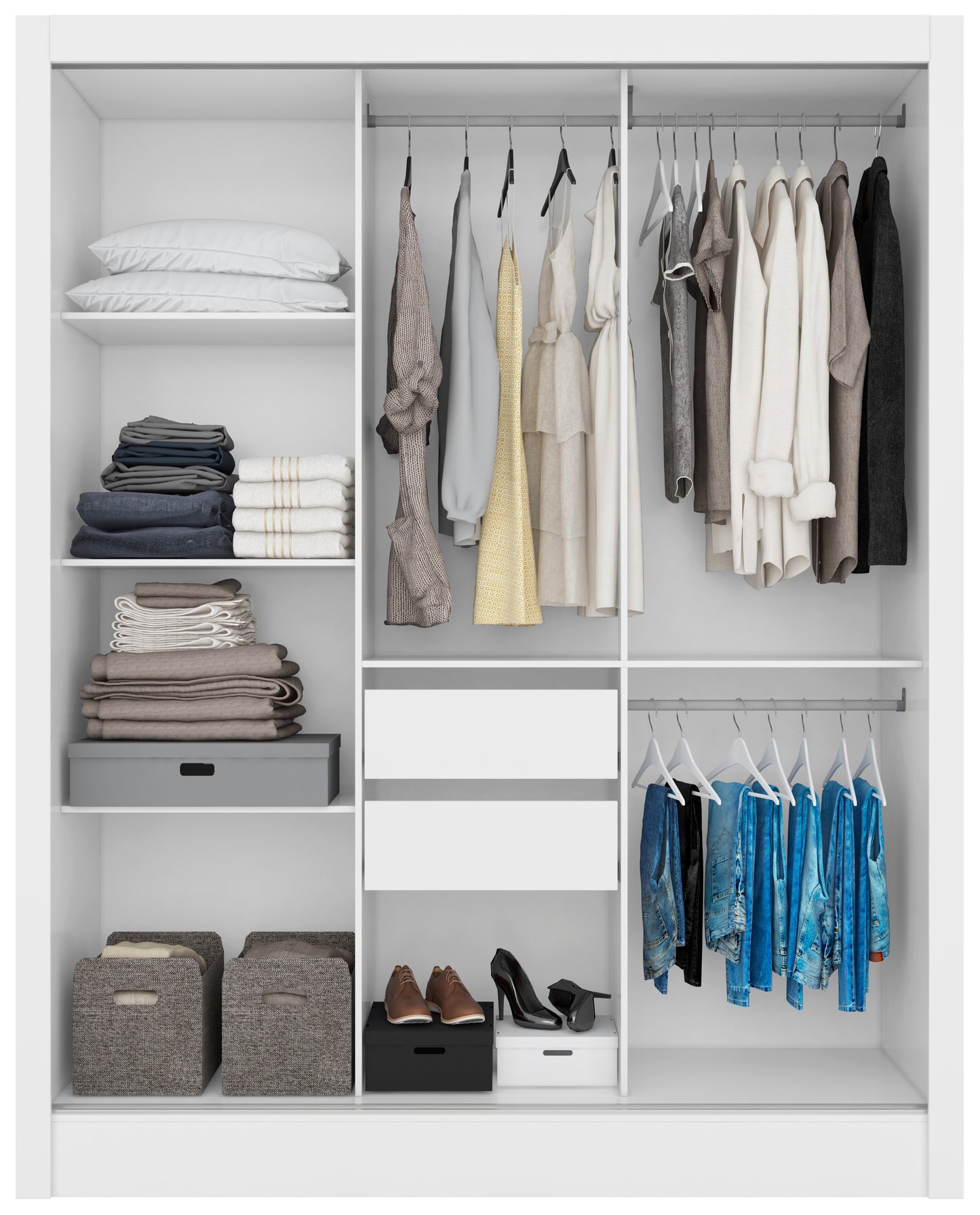 Wardrobe Bolivia - White