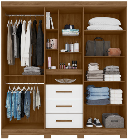 Wardrobe Eldorado - Natural/White