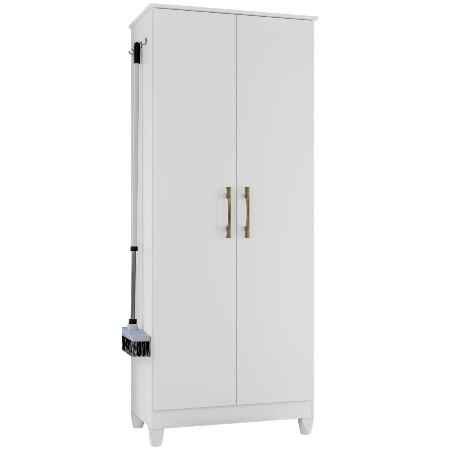 Jade Storage Cabinet - White