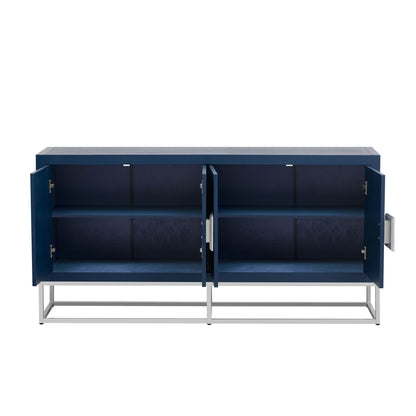 Sana Storage Cabinet - Navy Blue