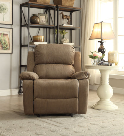 Bina Microfiber Recliner - Taupe