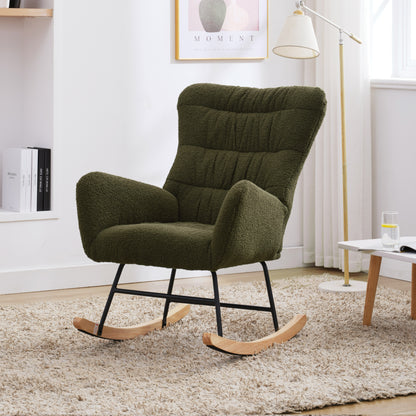 Lyons Nursery Rocking Chair - Dark Green