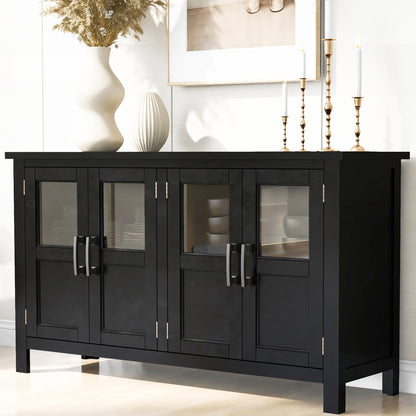 Acacia Venner Storage Cabinet - Black