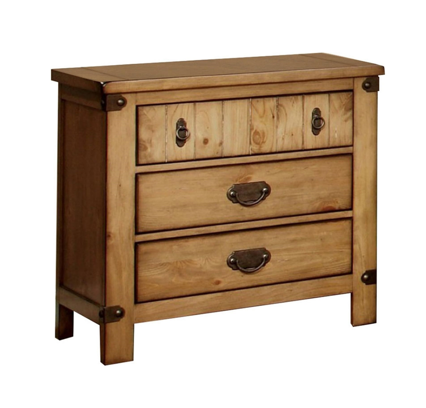 Boba Cottage Style Nightstand - Natural