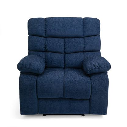 Jovan Power Recliner with Massage - Blue