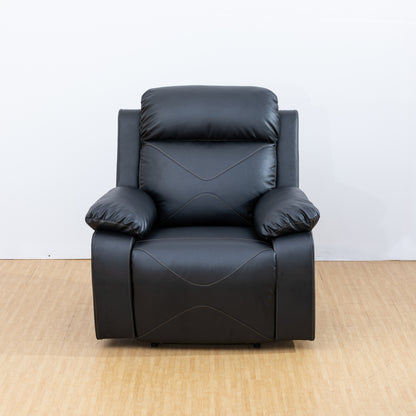 Watson Air Leather Reclining - Black