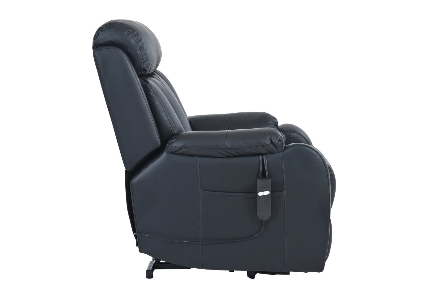 Rios PU Lift Chair Recliner - Black