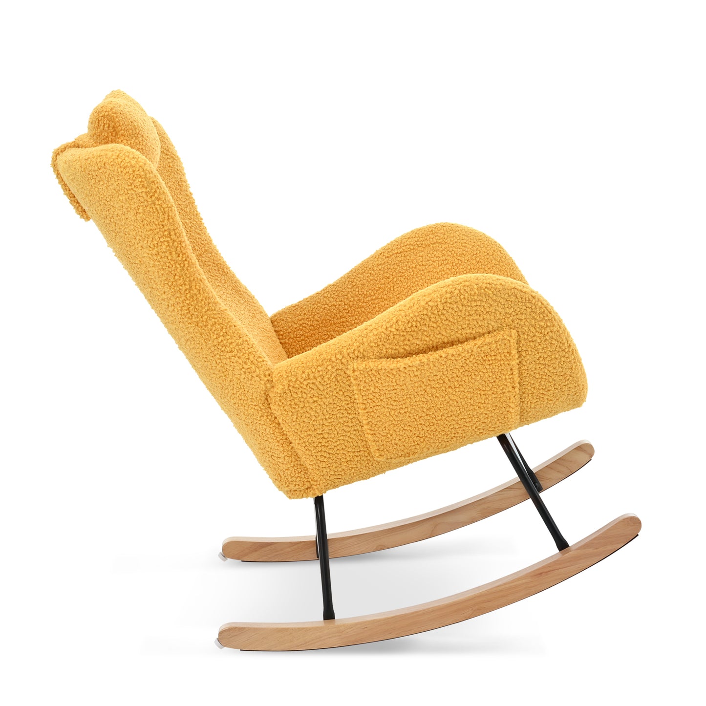 Anton Rocking Chair - Yellow