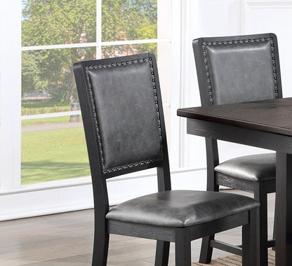 Benso Classic Dining Chair(Set of 2) - Gray