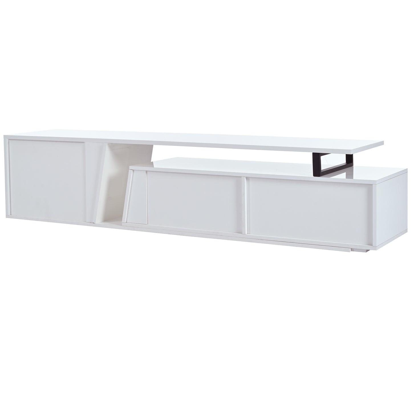 Taylor Extendable TV Stand - White