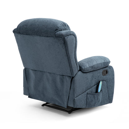 Kramer Massage Recliner Chair - Charcoal