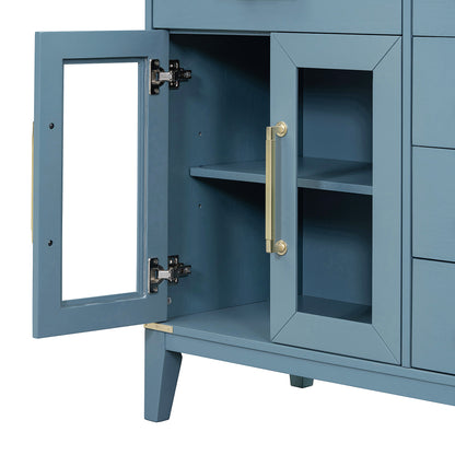 Koch Sideboard Buffet - Blue