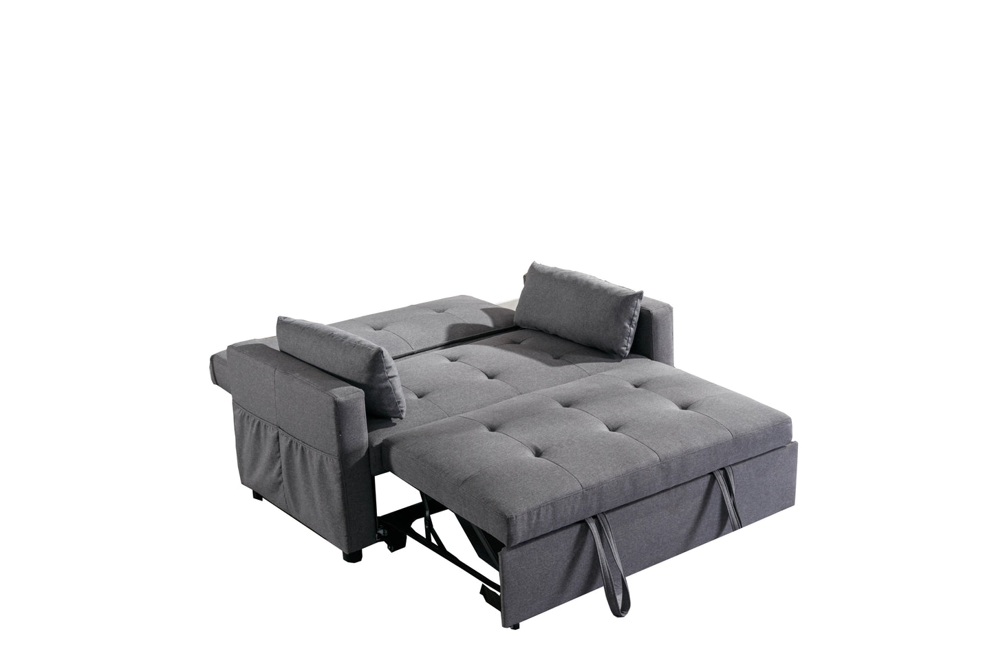 Frazer Fabric 3-in-1 Convertible Sleeper - Dark Gray