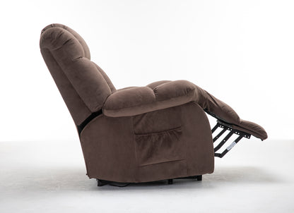 Cooper Power Lift Recliner Motion Reclining Chair - Coffee