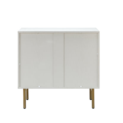 Terus Tall 3-Drawer Bachelor Chest - White