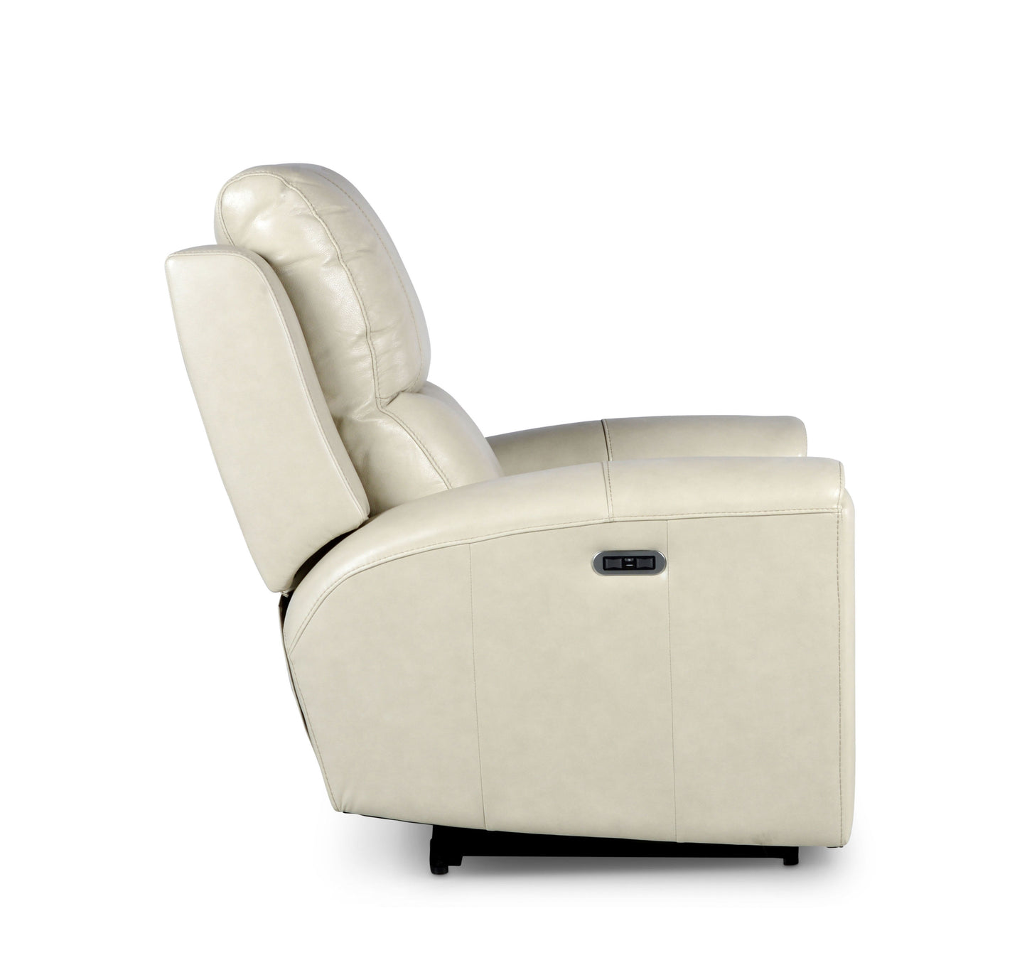 Evan Electric Power Recliner - Ivory