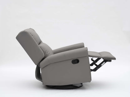 Daniela 360 Swivel Manual Recliner - Gray