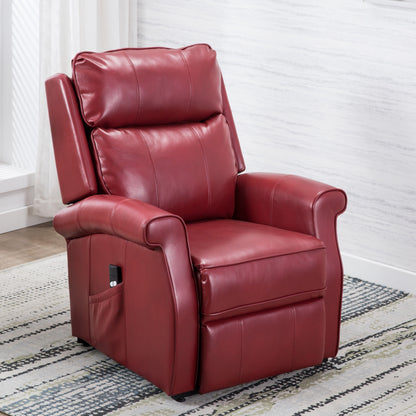 Landis Recliner Chair - Red