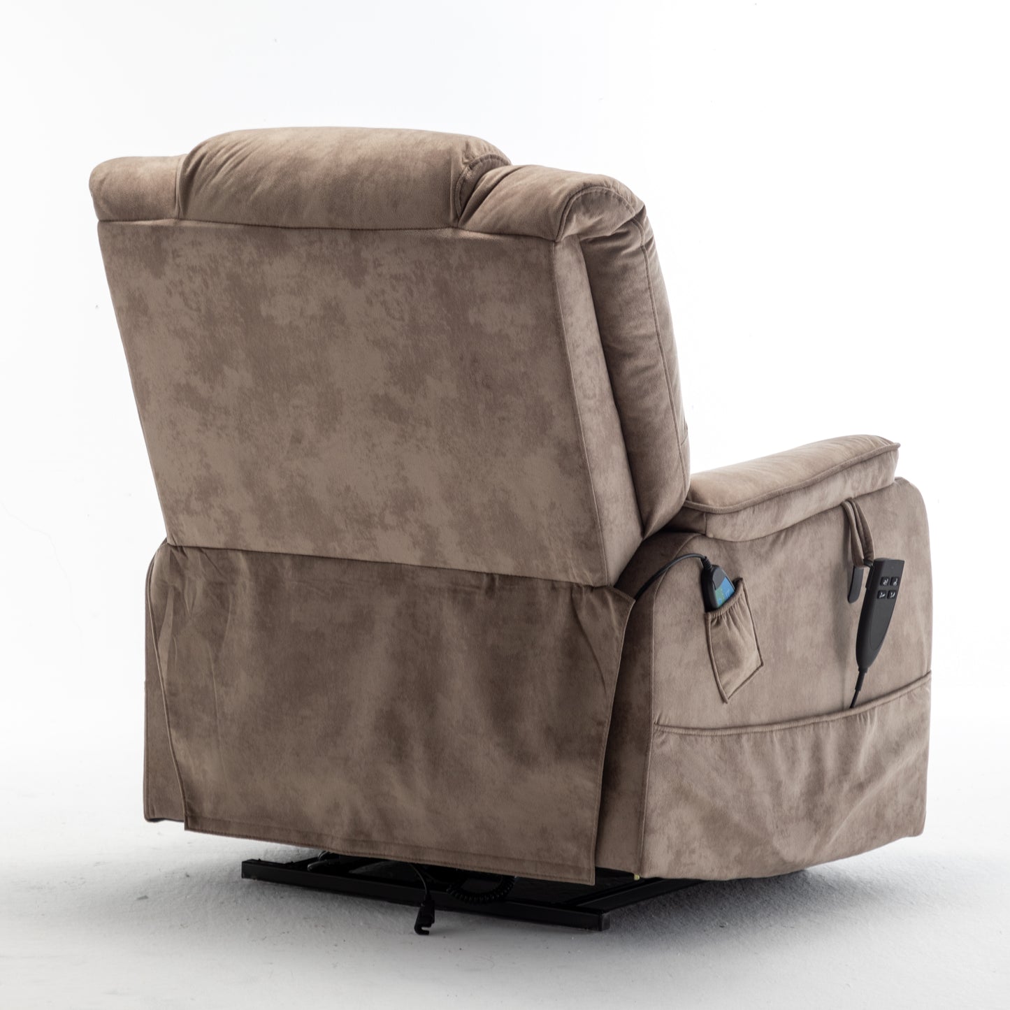 Eriga Power Lift Recliner Chair (180 degree lying flat) - Brown