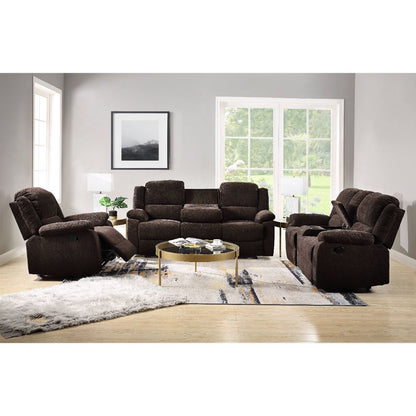 Madden Loveseat w/Console - Brown