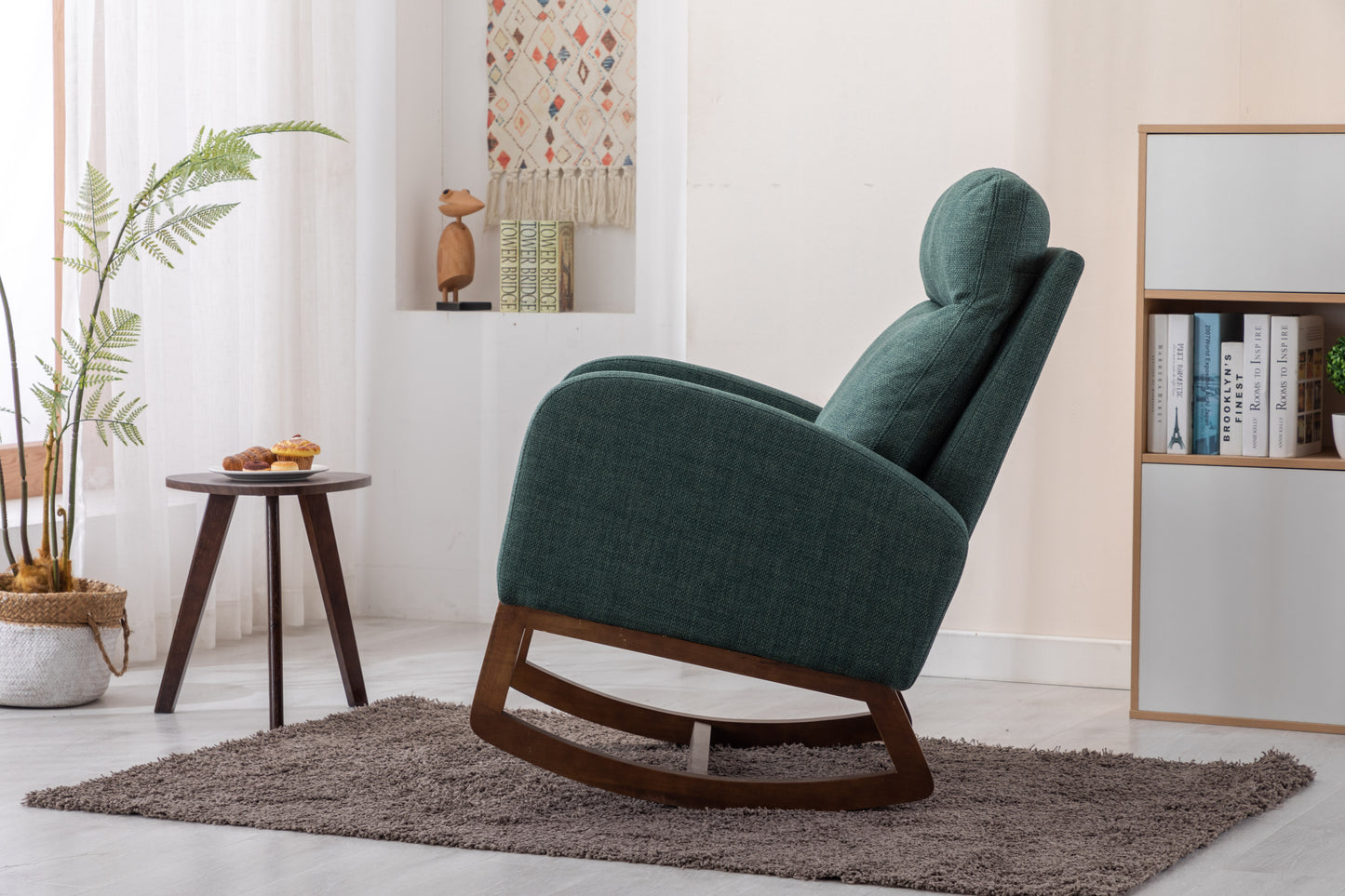 Frazer Rocking Chair - Emerald