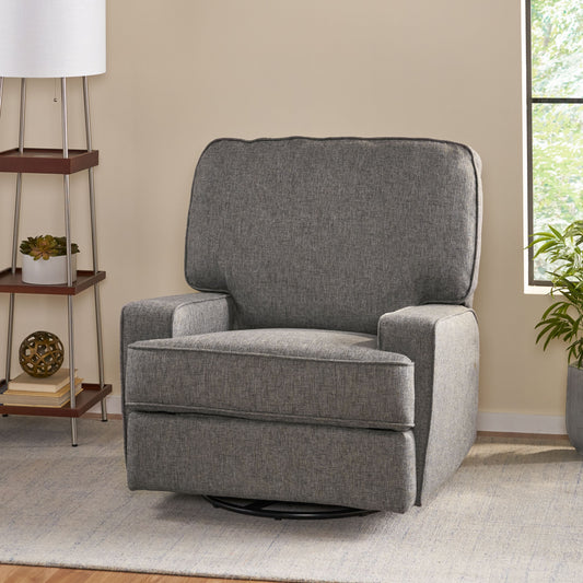 Brooks Manual Recliner Chair - Charcoal