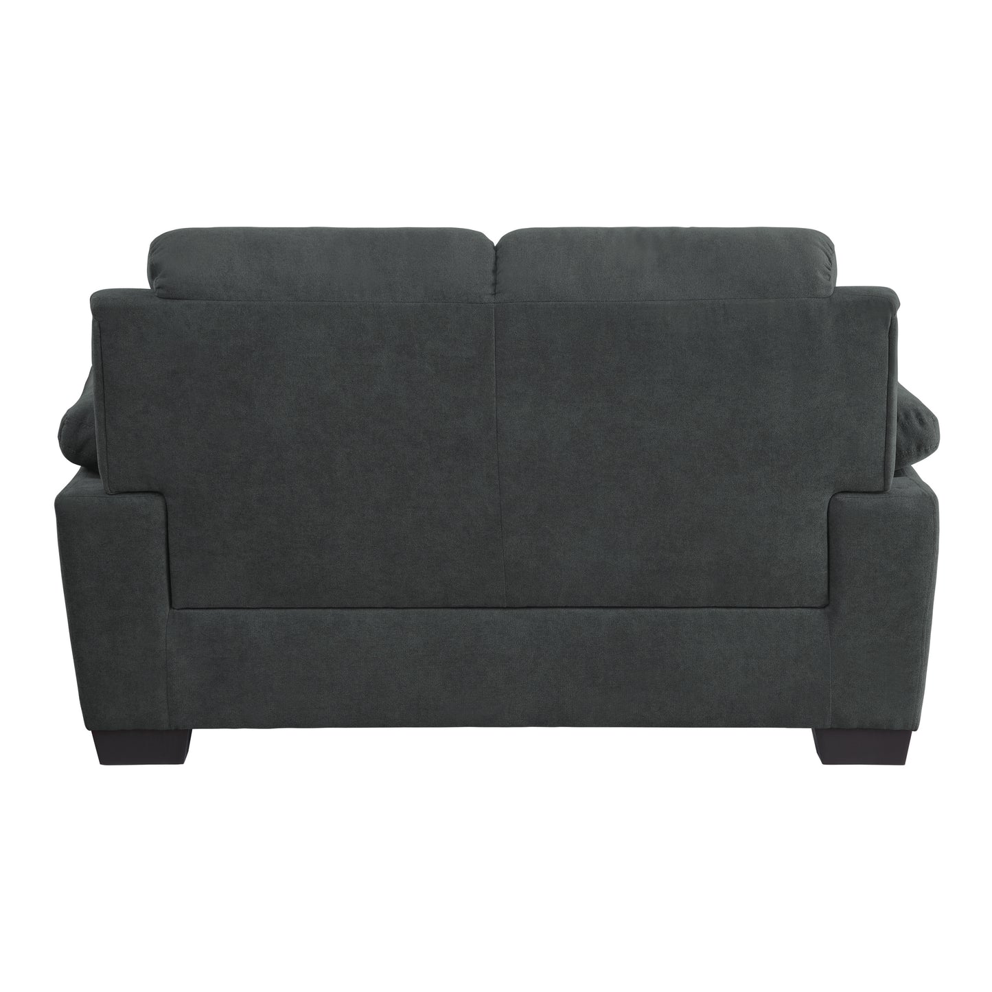 Marsh Fabric Loveseat  - Dark Gray