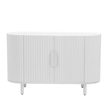 U Storage Sideboard Cabinet - White