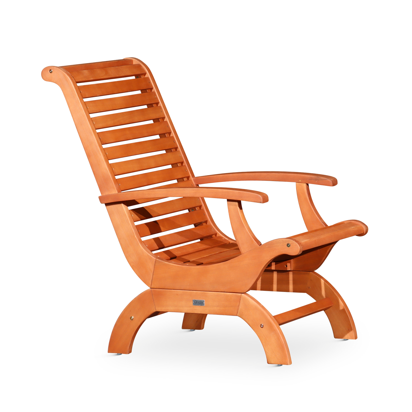 Go Green Eucalyptus Wood Chair - Natural