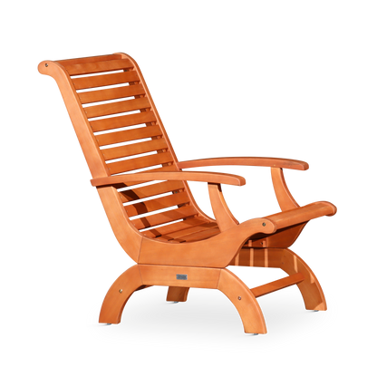 Go Green Eucalyptus Wood Chair - Natural