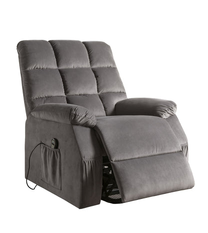 Luca Power Lift Recliner with Massage - Gray