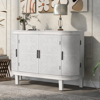 Tamra Sideboard Accent Cabinet - White