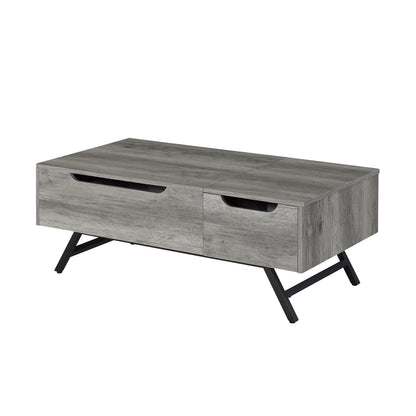 Throm Lift Top Coffee Table - Gray Oak