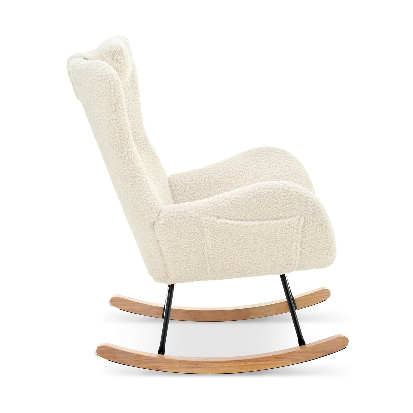 Anton Rocking Chair - Beige