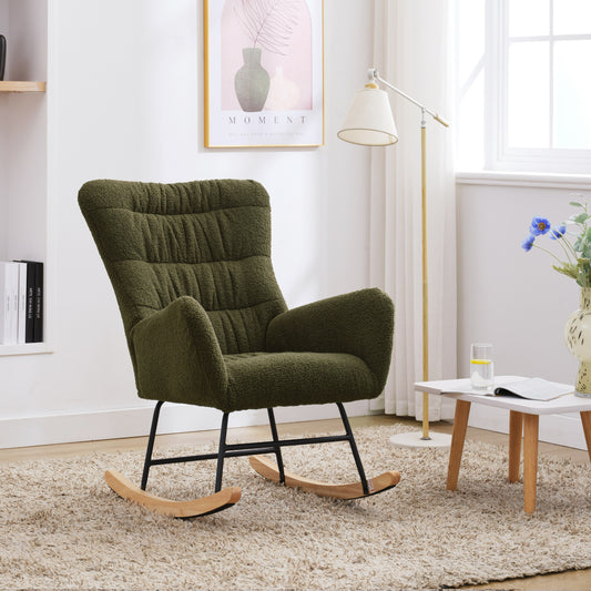 Lyons Nursery Rocking Chair - Dark Green