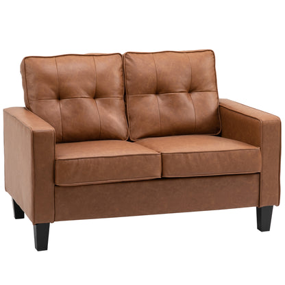 Hocom Wide Loveseat - Brown