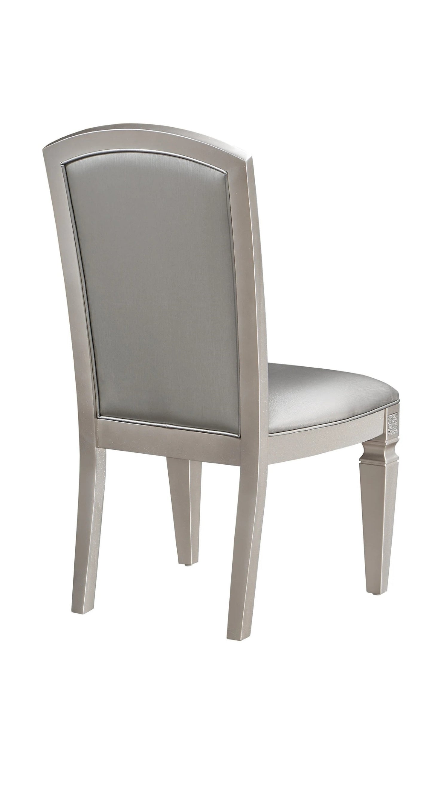 Masa Luxury Dining Chair (Set of 2) - Silver