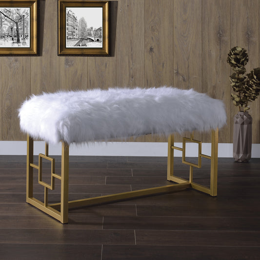 Fuur Bench - White