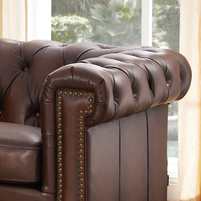 Stanwood Leather Loveseat