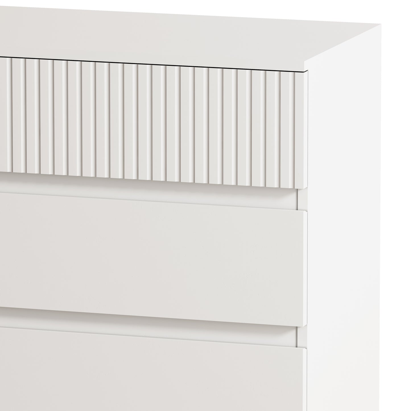 Nao 8-Drawers Storage Cabinet - White