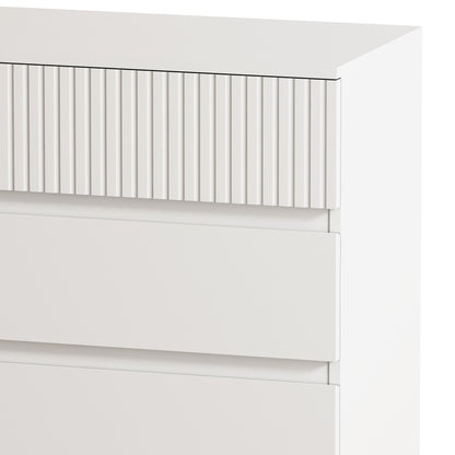 Nao 8-Drawers Storage Cabinet - White